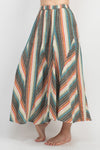 Twirl Striped Maxi Skirt