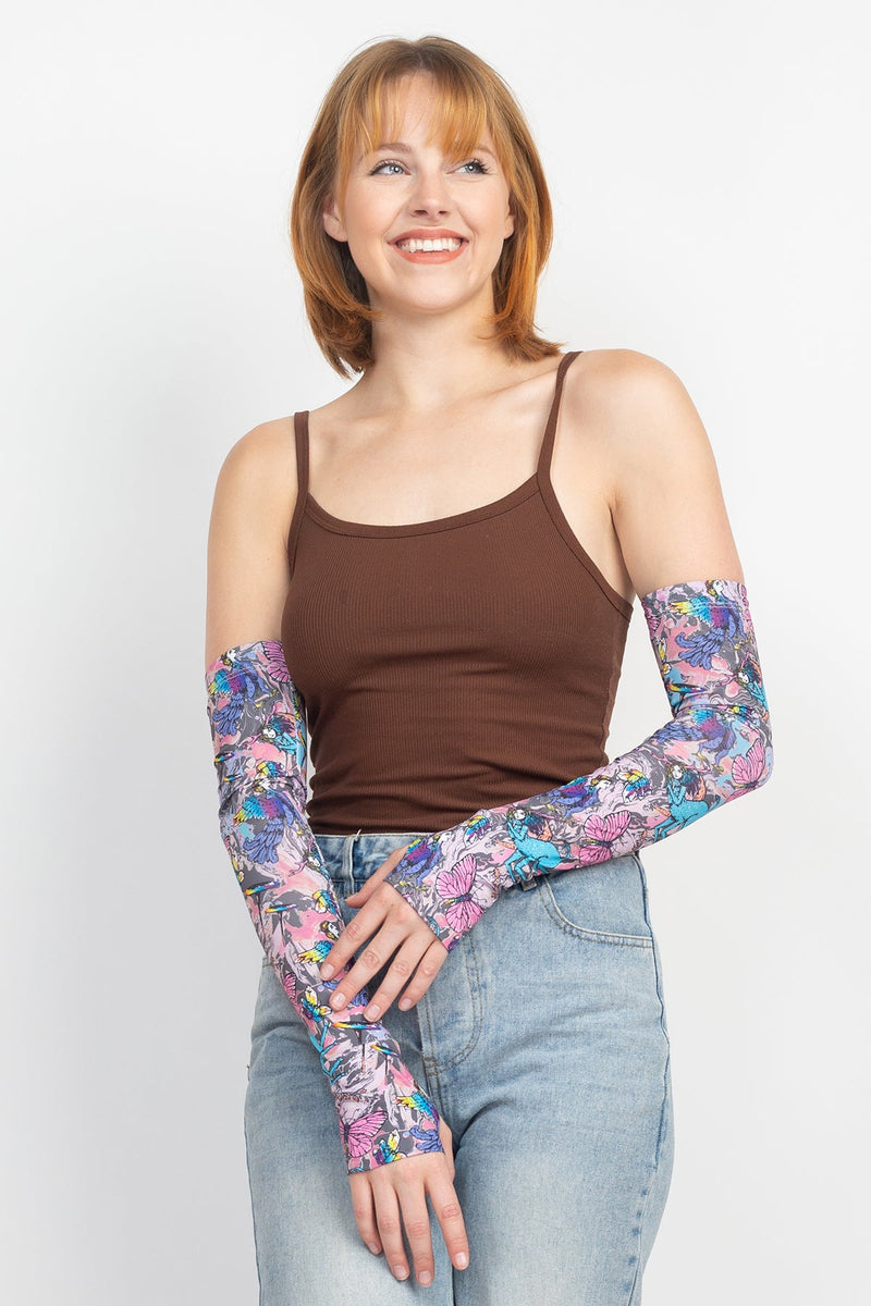 Boho Print Arm Sleeves