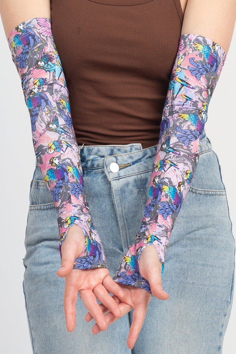 Boho Print Arm Sleeves