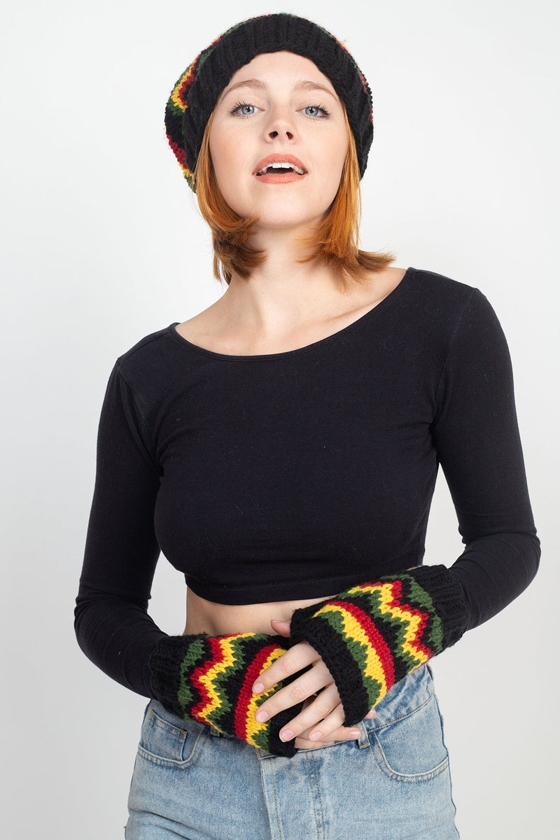 Rasta ZigZag Arm warmer