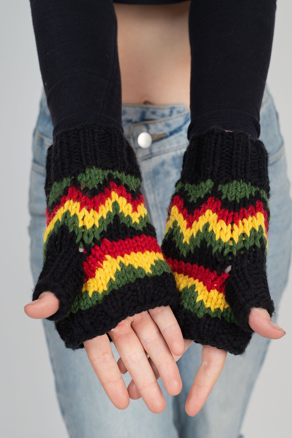 Rasta ZigZag Arm warmer