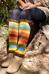 Multi color legwarmer