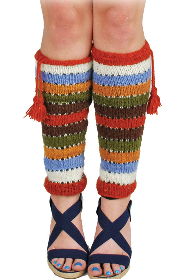 Multi color legwarmer