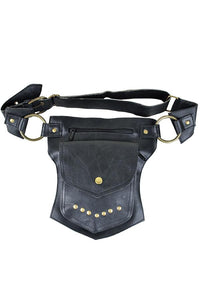 The Women's Traveller Pack - A Leather Hip  Utility Belt