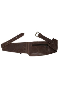 The Women's Traveler - A Leather Hip Pack Utility Belt