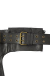 The Simple Ranger - A Leather Square Pack Hip Bag Belt