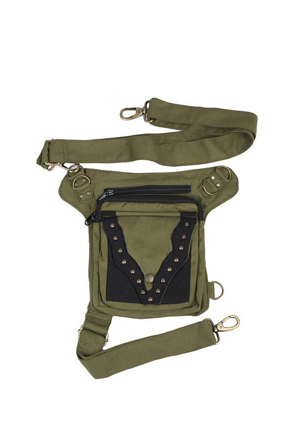Women's Practical Fannypack Cotton Waistbag Travel Utility Belt
