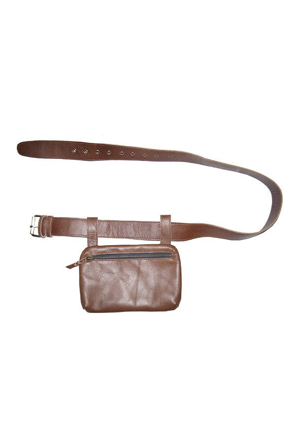 Hang Freely Leather Hip Pack