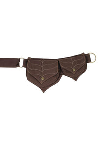 Cotton two Leaf Pocket Waist Belt