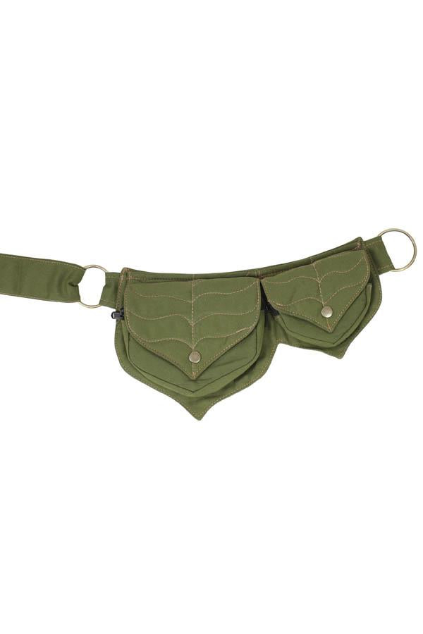 Cotton two Leaf Pocket Waist Belt – Lakhay-Retail