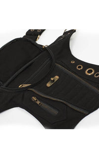 Bikers Sling-Hip Bag W/thigh Belt