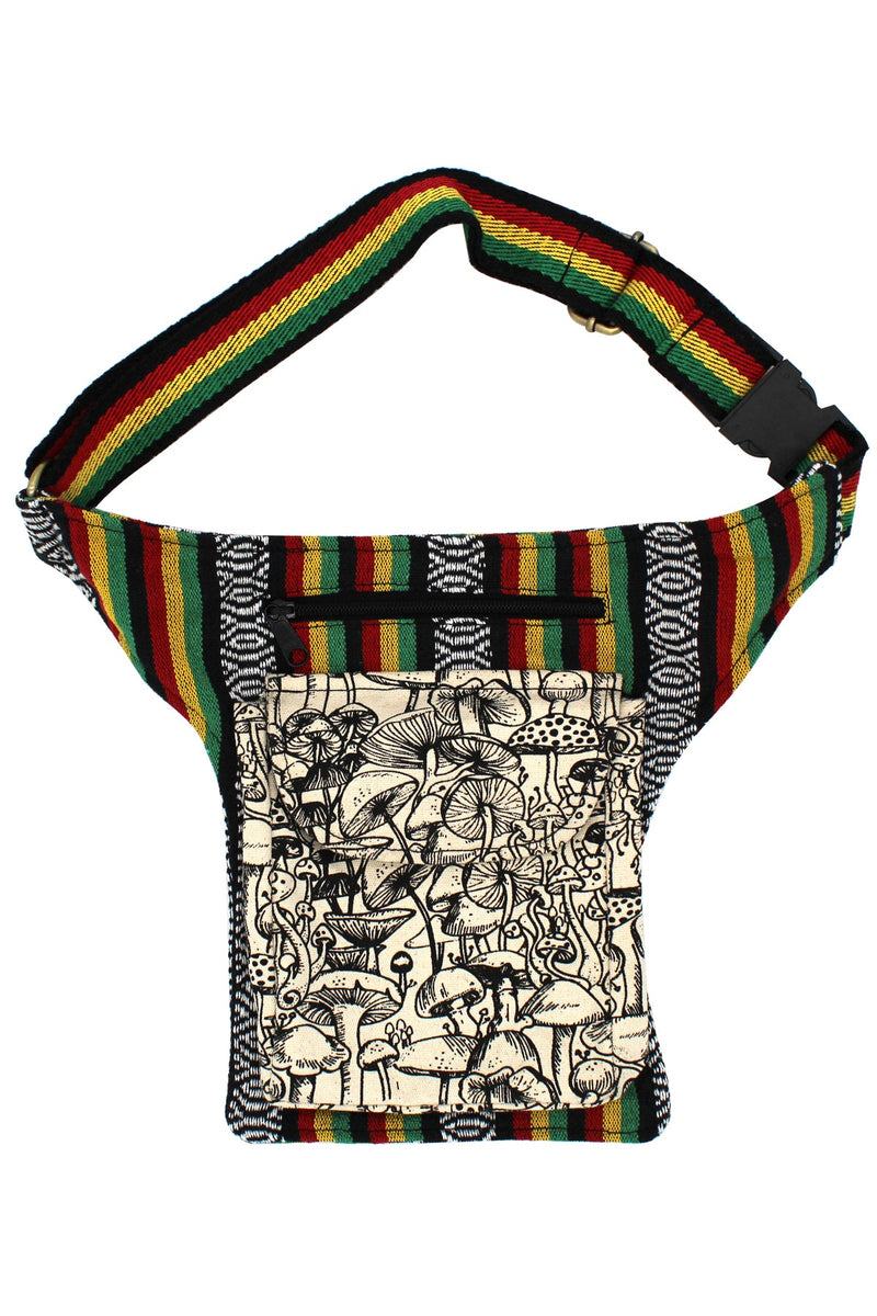 Rasta W-Print Hip Belt