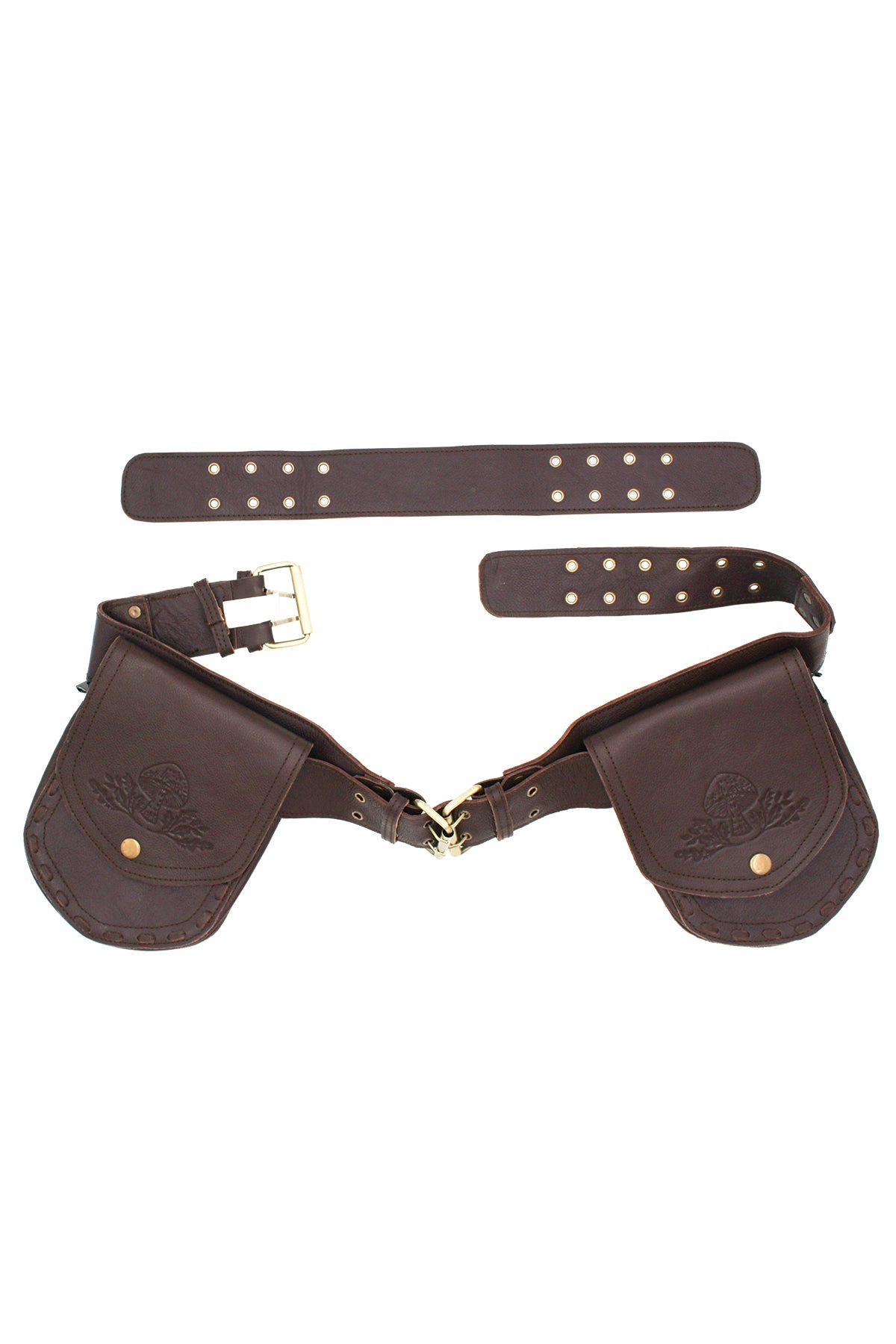 Stamped Leather Utility Belt