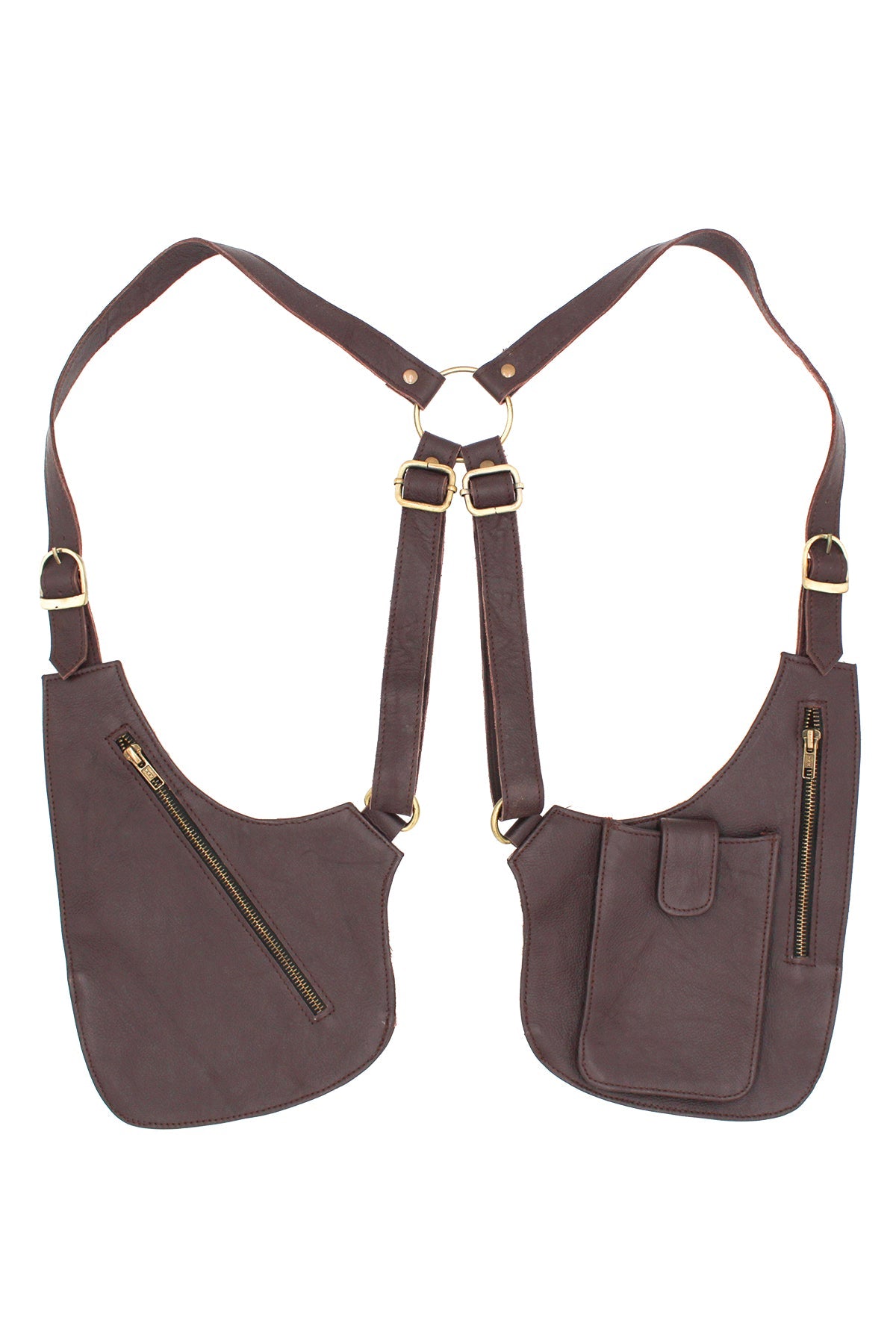 Festival Pocket Utility Holster Vest Shoulder Holster Bag 