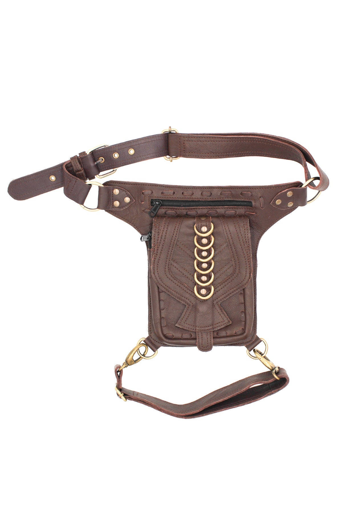 D-ring Leaf Belt Bag