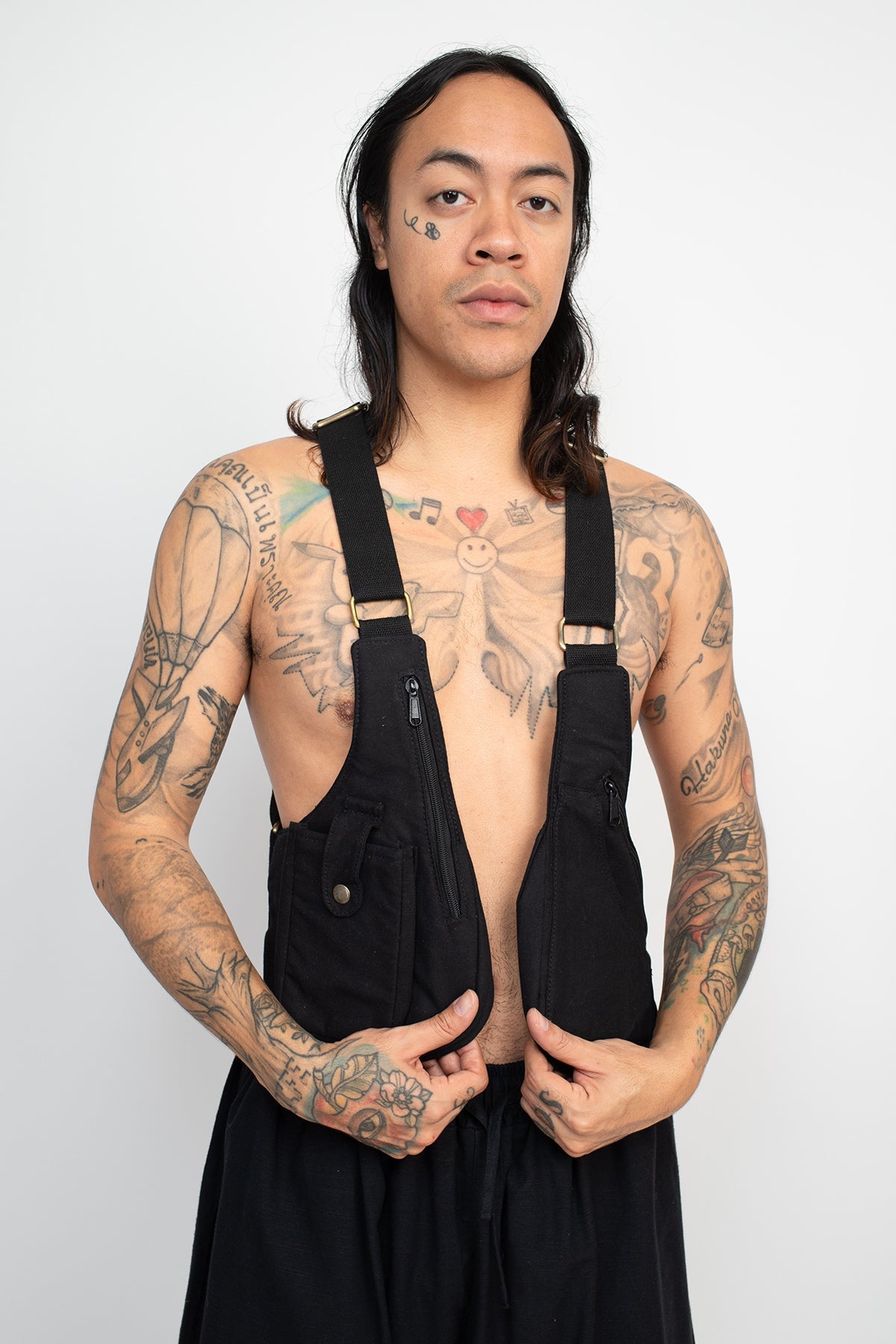 Curved Canvas Festival Vest