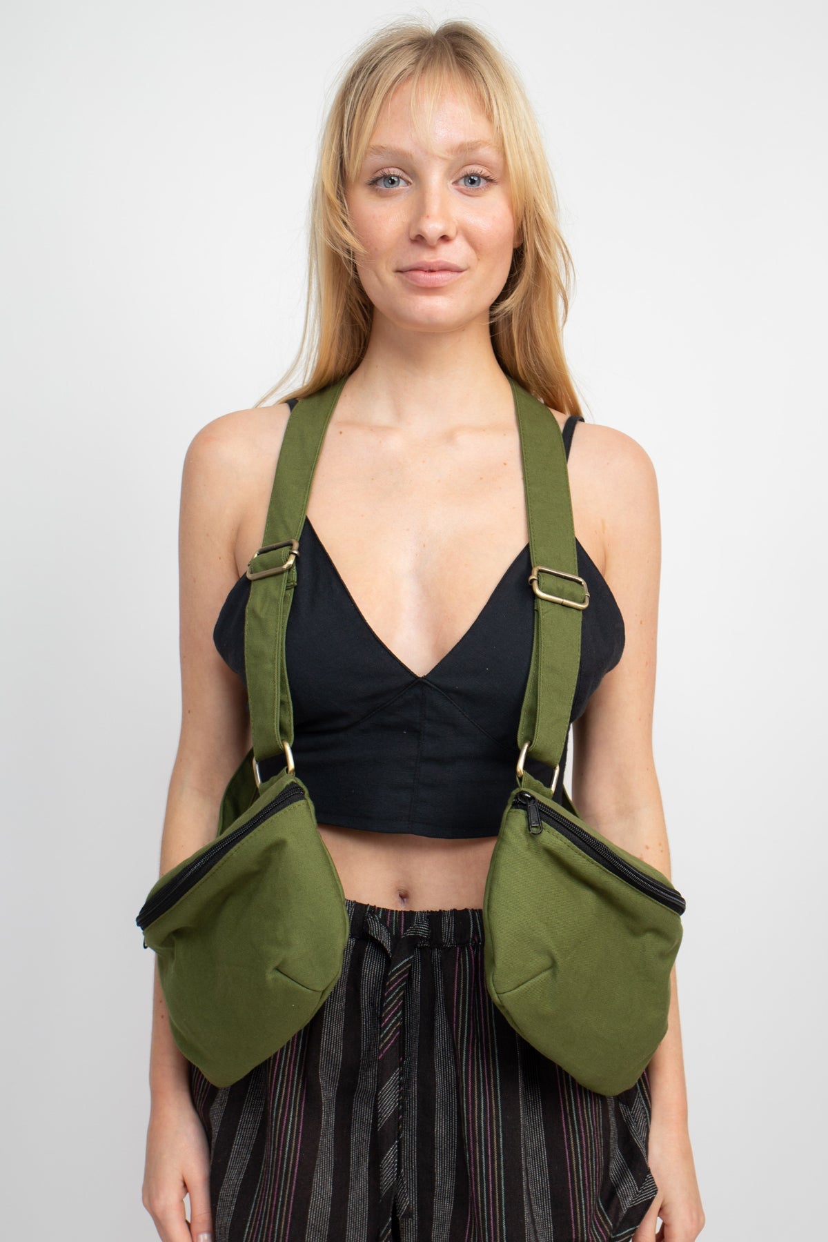 Saddlebags Festival Vest Bag | Holster Bag with Adjustable Straps