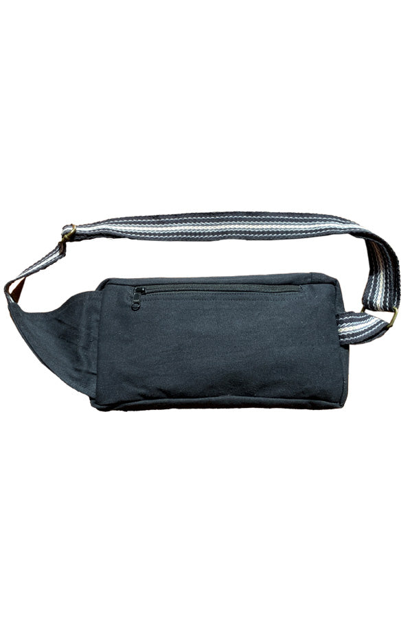 Blank All Canvas Sling Bag