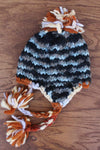 Hand knit beanie