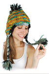Hand knit beanie