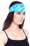 Bali jungle print rayon yoga fitness headband
