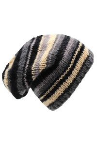 Slouchy Striped Hats