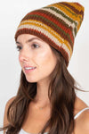 Slouchy Striped Hats