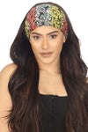 Mushrooms Tie Dye Headbands 6pcs/Pkt