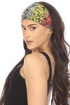 Mushrooms Tie Dye Headbands 6pcs/Pkt