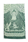 Seated Buddha Stonewashed Tapestry