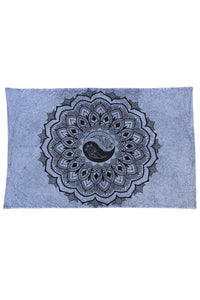 Yin-Yang Mandala Tapestry