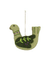 Embroidery Bird Ornament: 3pcs/Pkt