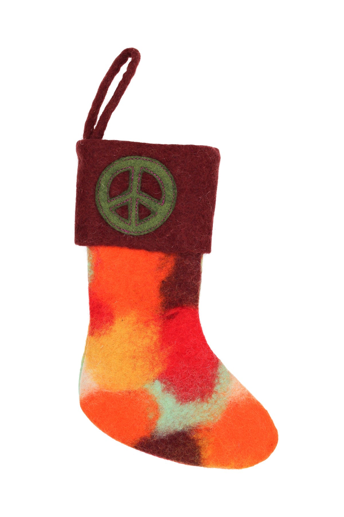 Tie-dye Peace Stocking