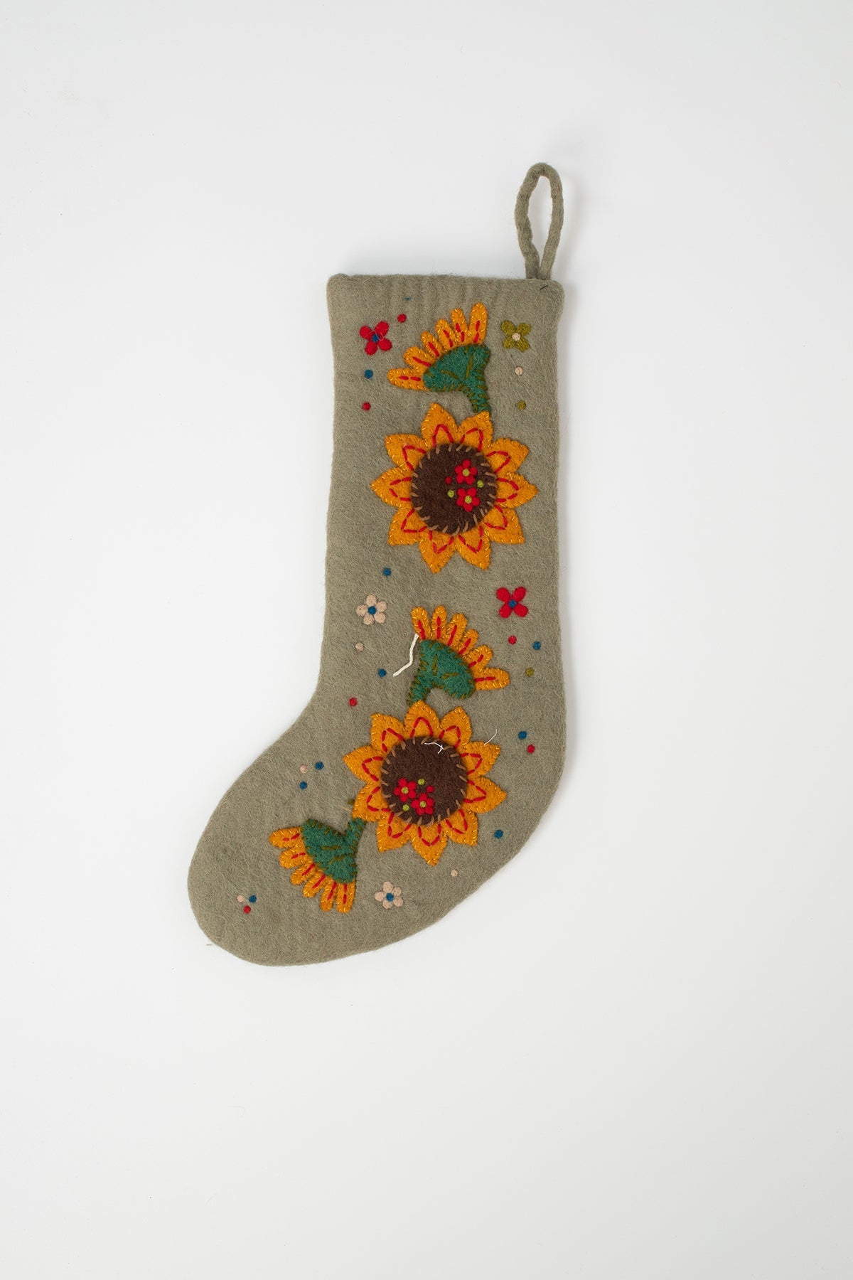 Felt Boho Stocking