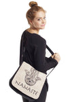 Hemp Blend Hamasa Namaste Messenger Bag