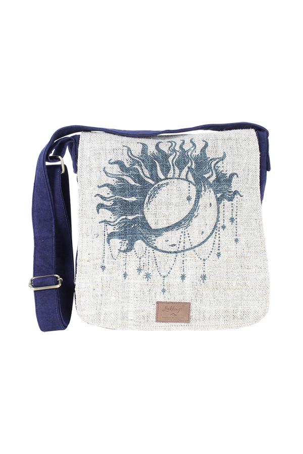 Core Hemp Crossbody Messenger Bag - ॐ Boho