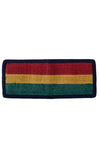 Roaring Rasta Stripe Hemp Wallet-Rasta