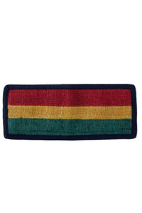 Roaring Rasta Stripe Hemp Wallet-Rasta