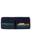 Rasta Bi Fold Hemp Cotton Wallet