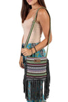 Funky Fringe Vintage Boho Crossbody Bag