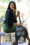 Funky Fringe Vintage Boho Crossbody Bag