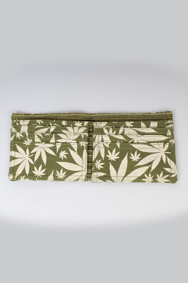 Hippie Rasta Canna-Leaf Wallet