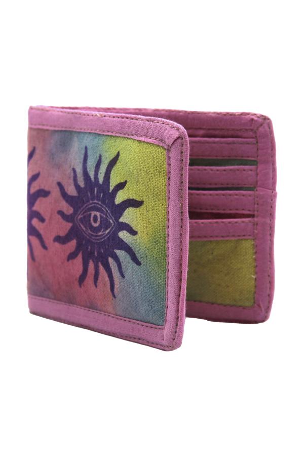 Tie-Dye Printed Wallet