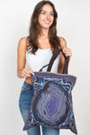 Geode Print Tote