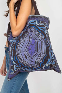 Geode Print Tote