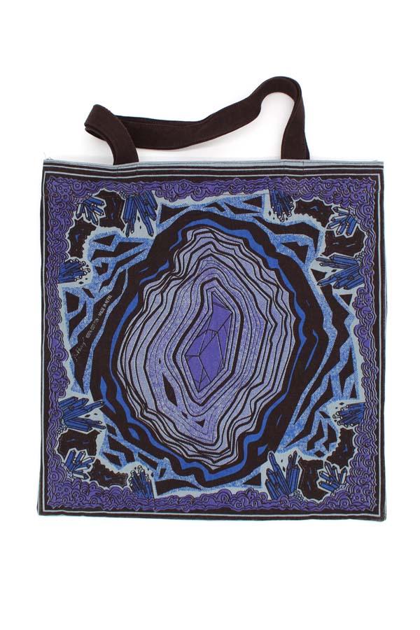 Geode Print Tote