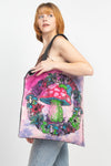 Mushroom Wreath Canvas Tote