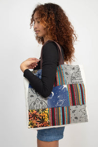 Upcycle Patch Tote Bag