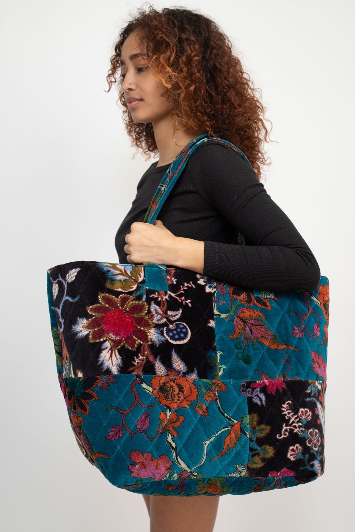 Velvet weekender bag Clearance